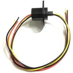 WTXRHW 3 Wires Electric Slip Collector Ring Wind Power Rotary Slip Ring for 5A 10A 15A 30A (10A)