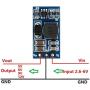 2Pcs DC-DC Boost Converter Module 2.6-5.5 to 5V/6V/9V/12V Step-up Voltage Regulator Voltage Converter for LED Motor(5V, no Pin)