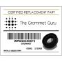 Dishwasher Diverter Motor Shaft Grommet for UNDER DISHWASHER and UNDER SUMP Application