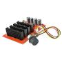 Régulateur de vitesse PWM 3000W 60A 50V pour moteur, contrôleur de vitesse DC 10-50V, interrupteur de contrôle pour LED Régulateur de vitesse PWM 3000W 60A 50V pour moteur, contrôleur de vitesse DC 10-50V, interrupteur de contrôle pour LED