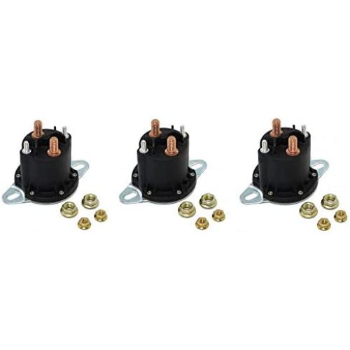 Buyers Products 1306317 Solenoid, 12v, Motor Relay, Continuous, Replaces Western #56131k-1 - Lot of 3