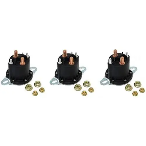 Buyers Products 1306317 Solenoid, 12v, Motor Relay, Continuous, Replaces Western #56131k-1 - Lot of 3
