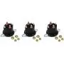 Buyers Products 1306317 Solenoid, 12v, Motor Relay, Continuous, Replaces Western #56131k-1 - Lot of 3