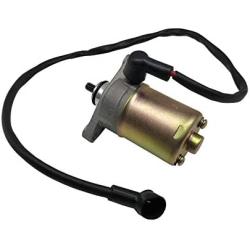 SHUmandala Starter Motor and Drive Bendix for GY6 47cc 49cc 50cc Scooter Moped for Chinese Atv Go Karts for Taotao for Sunl for Roketa for Tank for Jcl