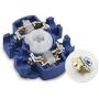 Szliyands Universal Rotary Changeover Switch LW26-20 550V 20A 3 Position 16 Terminal Universal Rotary cam selector Latch Switch