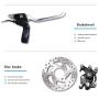 15 inch Electric Wheelbarrow Motor 48v 350w/500w/ 800w hub Motor Electric Scooter Motor ebike kit Electric Karting Motor