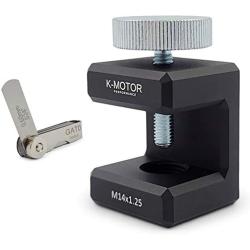 K-MOTOR PERFORMANCE Spark Plug Gap Tool - 1 Set with Feeler Gauge (14mm Thread)