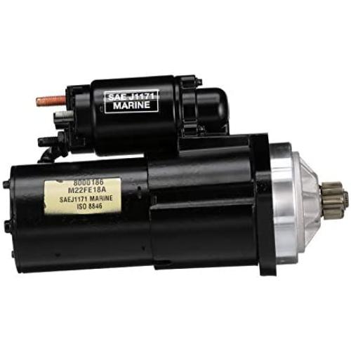 Quicksilver Starter Motor Assembly 808011A05 - Delco - Rear Entry Starter Motor Installations on Left-Hand Rotation MerCruiser Inboard Engines