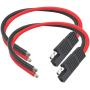 Apoi SAE 2 Pin Quick Connector Disconnect Plug Cable SAE Connector 2 Pin Single Plug SAE Automotive Extension Cable 1ft/30cm (10AWG 2Pack)