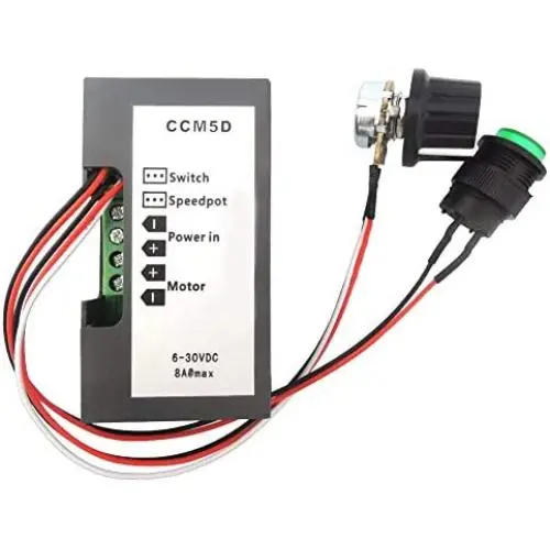 Contrôleur de Moteur Davitu - Régulateur de Vitesse DC CCM5D Écran Digital LED PWM Contrôle Stepless Ajustable Interrupteur Régulateur de Tension Brushless Contrôleur de Moteur Davitu - Régulateur de Vitesse DC CCM5D Écran Digital LED PWM Contrôle Stepless Ajustable Interrupteur Régulateur de Tension Brushless
