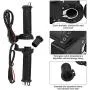 1 Pair Heated ATV Hand Grips, Keenso Universal 7/8in 22mm Heated Hand Grips Warmers Handlebar Grips Heated Voltmeter USB Charger for Motorcycle Bike ATV