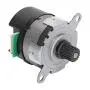 Micro Servo Motor with Rotary Encoder 100 Line Port, Dual Channel High Precision Control Metal Gear Motor, No-load Speed 12V-3100RPM 24V-6100RPM for RC Toy Remote Control(24V)