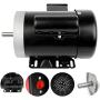 1/2HP Electric Motor 1750RPM General Purpose Single Phase Motor 115/230V 7/8