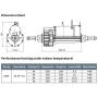 sarach store Electric Bicycle Rear axle Gear Reducer Brush Gear Motor Differential Motor Tricycle Trolley Electric Scooter Driver Shaft