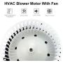 Youxmoto HVAC Blower Motor Assembly w/Fan Cage Fit for Cadillac Escalade EXT, Chevrolet Avalanche 1500/2500, Chevrolet Silverado, GMC Sierra, Hummer H2 Replace for 700101