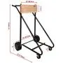 LEADALLWAY Outboard Boat Motor Stand Carrier Cart Dolly Storage Pro Heavy Duty Multi Purposed Engine Stand
