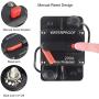 OUHL 200 Amp Circuit Breaker Manual Reset 30-250A for Car Truck Rv ATV Marine Trolling Motors Boat Vehicles,12V-48V DC (200A)