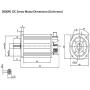 ATO 2000W/3000W 48V DC Servo Motor 7.6Nm/ 19Nm, High Torque Universal Electric Motor DC motor, with Encoder (3000W With brake [+$154])