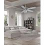 Minka-Aire F902L-CH Bling 56 Inch Ceiling Fan with LED Light and DC Motor in Chrome Finish
