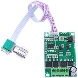 KNACRO DC Motor Speed Controller Governor Control DC 6V 12V 24V 3A MAX Fully Automatic Forward Reverse with knob Switch