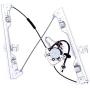 HICKS 741-906 Front Driver Side Power Window Regulator and Motor Assembly for 2002 2003 2004 2005 2006 Niss-an Altima