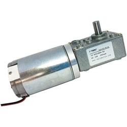 BEMONOC Reversible 12 Volt Metal Gear Motor High Speed 160rpm DC Worm Geared Reducer Motor With Self-Locking