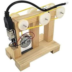 Toys Hobbies DIY Hand Manual Crank Generator Kit Child Training Materials Motor Handmade Science Invention Toys