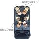 IndusTec Momentary Motor Reverse Polarity Winch Rocker Switch DC Control DPDT 20A 12V 24V (On)-Off-(On) 4 Pin 3 Position Double Pole Double Throw