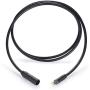 Ebike Extension Cable 2Pin/3Pin/4Pin/5Pin/6Pin/7Pin/8Pin/9Pin Waterproof Plug Female to Male Works for Electric Bicycle Light/Throttle/Ebrake/Display Ebike Parts Extend Wire