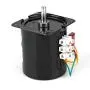 AC Permanent Magnet Motor, Synchronous Gear Motor CW/CCW 68KTYZ 220V for DIY Generator(110RPM) Electric Motor