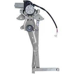 741-801 Power Window Regulator and Motor Assembly Driver Side Front Compatible for 1998 1999 2000 2001 2002 Chevy Prizm Base/LSi, Toyota Corolla CE/LE/VE, 1.8L, OE Replace Parts
