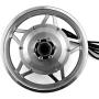 L-faster 12 Inch 250W Hub Motor Front Drive Wheel with Tire Throttle Grip Brushless Controller for Electric Bike Scooter Bicycle