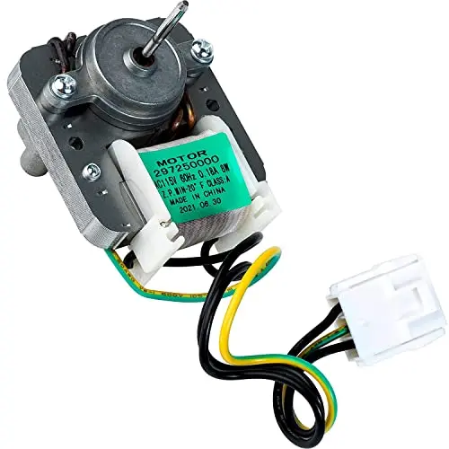 Ultra Durable 297250000 Evaporator Fan Motor with Wire Harness Replacement Part by Blue Stars - Exact Fit for Frigidaire Refrigerators - Replaces 216914200 216934100 297309000 5304442624
