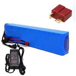 Wnicek 36V 10Ah Lithium Battery Pack 10S3P 10000mAh E-Bike Rechargeable Battery for 750W 500W 350W 250W Motor for Electric Tools Electric Tricycles Electric Scooters with BMS+ Charger