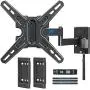 Support Mural TV pour RV, Compatible avec TV 13-43 pouces, Support Mural pour Camping-Car, Remorque, Maison Mobile, Full Motion, Verrouillable, Double Support Mural, VESA 200x200, 10 kg, MD2212 Support Mural TV pour RV, Compatible avec TV 13-43 pouces, Support Mural pour Camping-Car, Remorque, Maison Mobile, Full Motion, Verrouillable, Double Support Mural, VESA 200x200, 10 kg, MD2212
