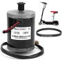 Keenso E-Scooter Brushed Motor, 12V 100W High Speed Brush Motor with 384 Pulley Belt Electric Motor for Electric Scooter Electric Bicycle Modification Accessories