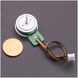 Nuojie Electronic Components Motor 22mm Ultra-Thin Brushless Motor DC 6-7.2V 8750RPM Rare Earth Strong Magnet Outer Rotor Silent 3-Phase 4-Wire