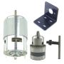 CONQUERALL 775 DC Motor DC 12V 6000 RPM / 24V 12000RPM Large Torque High Power Motor with Drill Chuck and Bracket
