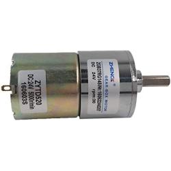 MotoRong ZGA37RG 314 DC 24V Speed Reduce Gear Box Electric Motor 10rpm (24V 30r)