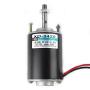 12/24V DC Motor 30W High Speed CW/CCW Permanent Magnet DC Motor for DIY Generator(12V 3500rpm)