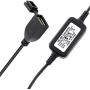 DEALPEAK DC 12V-24V to 5V Buck Converter Module USB Power Supply Port Socket Charger Cord Waterproof Universal for Motorcycle Car Phone GPS Charging