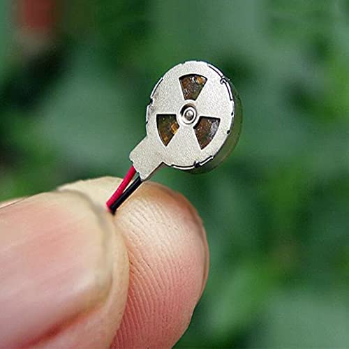 2 PCS Micro Mini Moteur à Vibration de Type Bouton 82,55 mm DC 2V-6V 3,7V Sans Balais pour Téléphone Mobile Montre Connectée Sportive 2 PCS Micro Mini Moteur à Vibration de Type Bouton 82,55 mm DC 2V-6V 3,7V Sans Balais pour Téléphone Mobile Montre Connectée Sportive