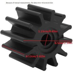 BODAO 987176/3854072 Boat Engine Water Pump Impeller for Johnson/Evinrude Cobra 3.2/5.8/7.4/8.2L Outboard Motor