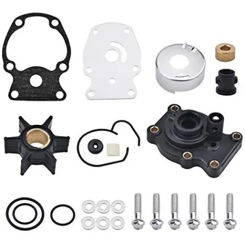 BDFHYK 393630 Water Pump Impeller Repair Kit with Housing for Johnson Evinrude, 2-Stroke(20,25,30,35 Hp)Outboard Engines Replace 393630,0393630,Sierra 18-3382
