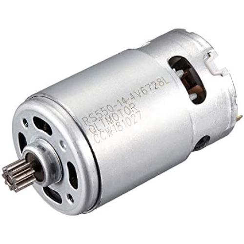 uxcell DC 14.4V 19500RPM Electric Gear Motor 9 Teeth for Various Cordless Screwdriver
