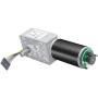 BEMONOC DC 12V 55RPM Worm Gear Motor, with Encoder and Cable High Torque Speed Reduction Motor for Robots & Toys
