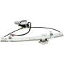 MILLION PARTS Rear Left Side Power Window Regulator with Motor Compatible with 2001 2002 2003 2004 2005 2006 Acura MDX Base/Touring Sport Utility 4-Door 3.5L V6