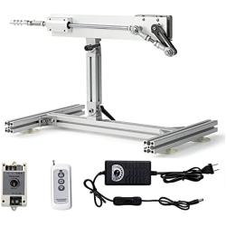 JQDML DIY Cycle Reciprocating Linear Actuator Motor DC 24, Adjustable Stroke 1.2“ to 6