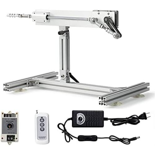 JQDML DIY Cycle Reciprocating Linear Actuator Motor DC 24, Adjustable Stroke 1.2“ to 6