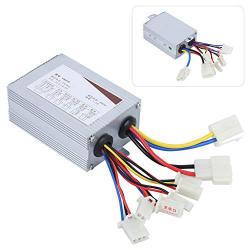 VGEBY Scooter Brush Controller, 36V 800W Aluminium Alloy Electric Bicycle Motor Brushed Controller Tricycle Scooter Brush Speed Regulation Controller Equipment Electric Scooter Supplies